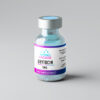 Oxytocin 5mg research vial, alternate view of the Amino Arcade label and dose marking